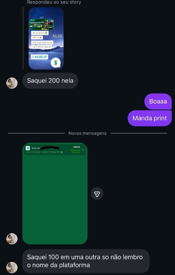 Comprovante de Saque 2